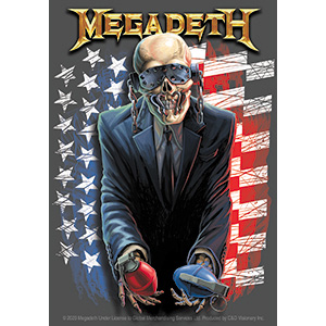 Megadeth- American Grenades sticker (st252)