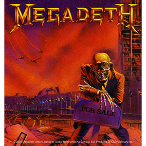 Megadeth- Peace Sells sticker (st257)
