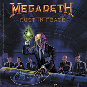 Megadeth- Rust In Peace sticker (st258)