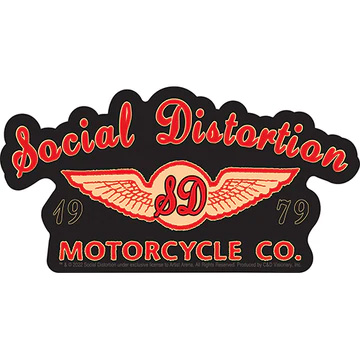 Social Distortion- Motorcycle Co. sticker (st237)