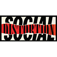 Social Distortion- Rip Logo sticker (st23)
