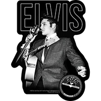 Elvis Presley- Live/Sun Records sticker (st190)