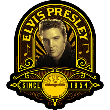 Elvis Presley- Since 1954/Sun Records sticker (st191)
