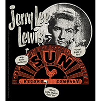 Jerry Lee Lewis- Sun Records Sticker (st569)