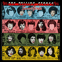 Rolling Stones- Some Girls sticker (st260)
