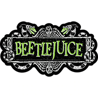 Beetlejuice- Logo sticker (st423)