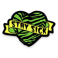 Stay Sick Sticker by Sourpuss (st1168)