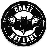 Crazy Bat Lady Sticker by Sourpuss (st1169)