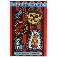 Freak Show Sticker Set by Sourpuss sticker  - SALE (st96)