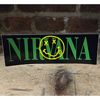 Nirvana- Logo & Face sticker (st730)