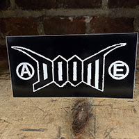 Doom- Logo sticker (st736)