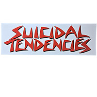 Suicidal Tendencies- Logo sticker (st1014)