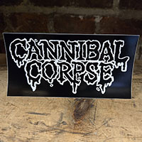 Cannibal Corpse- Logo sticker (st645)