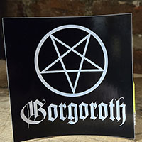 Gorgoroth- Pentagram sticker (st638)