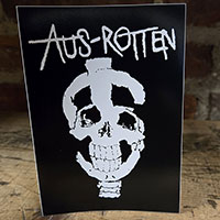 Aus Rotten- Skullar sticker (st706)