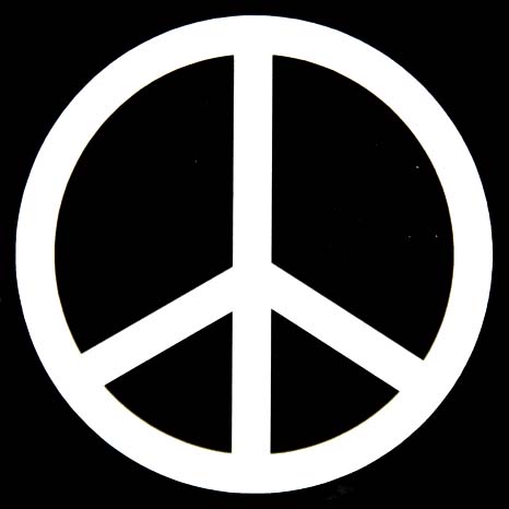 Peace Sign sticker (st104)