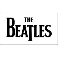 Beatles- Logo sticker (st839)