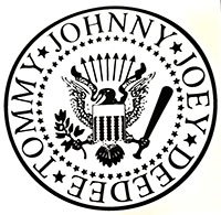 Ramones- Presidential Seal sticker (st630)