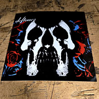 Deftones- Skull sticker (st661)