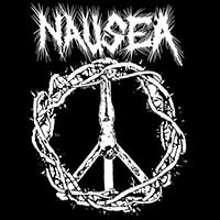 Nausea- Crucifix sticker (st815)