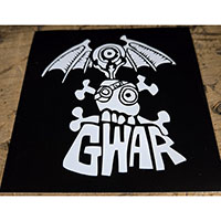 Gwar- Skull sticker (st670)