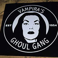 Vampira- Ghoul Gang sticker (st674)