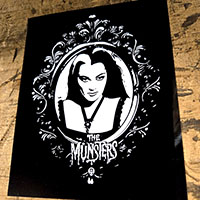 Munsters- Lily sticker (st680)