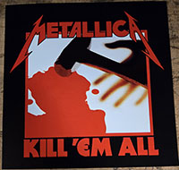 Metallica- Kill 'Em All sticker (st699)