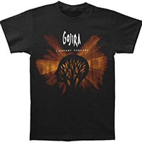 Gojira- L'Enfant Sauvage on a black shirt (Sale price!)