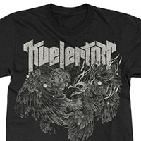Kvelertak- Owl Fight on a black shirt (Sale price!)