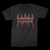 Watain- Fire Logo on a black shirt