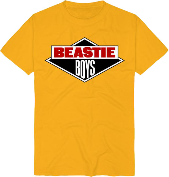 Beastie Boys- Logo on a gold shirt