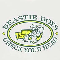 Beastie Boys- Check Your Head (Elephant) on a white shirt