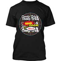 Cheap Trick- Bang Zoom on a black ringspun cotton shirt (Sale price!)