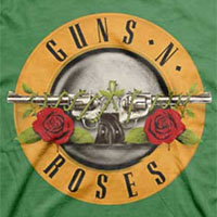 Guns N Roses- Appetite For Destruction on a green shirt (Sale price!)