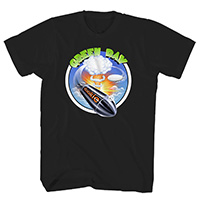 Green Day- Dookie Rocket on a black shirt