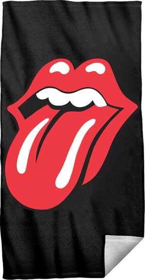 Rolling Stones- Tongue Beach Towel