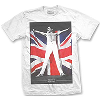 Queen- Freddie Mercury on a white shirt