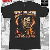Texas Chainsaw Massacre- Montage on a black shirt