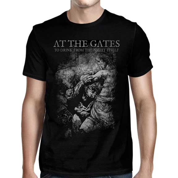 At The Gates- To Drink From The Night Itself on a black shirt (Sale price!)