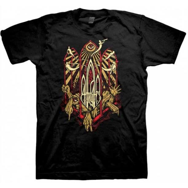 At The Gates- Eye In Sun on a black shirt (Sale price!)