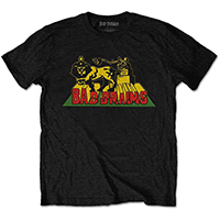 Bad Brains- Lion on a black ringspun cotton shirt