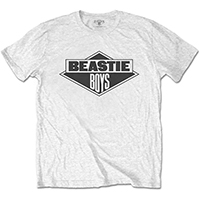 Beastie Boys- Logo on a white ringspun cotton shirt