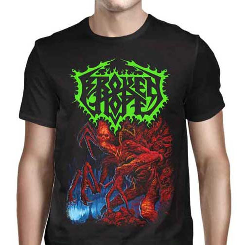 Broken Hope- Mutilated on a black shirt (Sale price!)