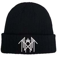 Sleep Token- Symbol Embroidered on a black cuffed beanie