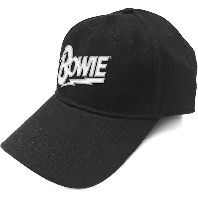David Bowie Logo - Baseball Cap, Cappellino Unisex In Nero