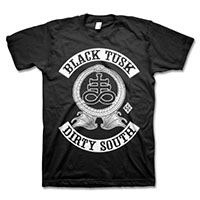 Black Tusk- Dirty South on a black shirt