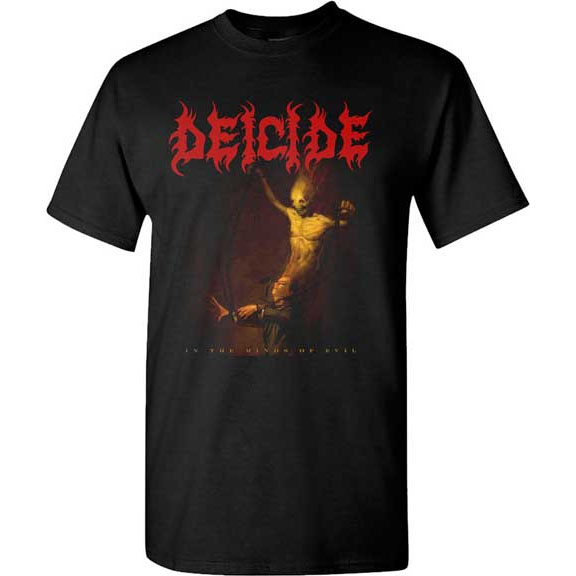 Deicide- In The Minds Of Evil on a black shirt