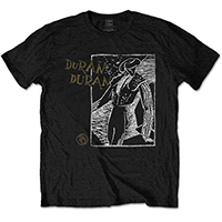 Duran Duran- My Own Way on a black ringspun cotton shirt
