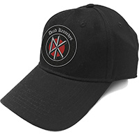 Dead Kennedys- Logo & DK on a black baseball hat